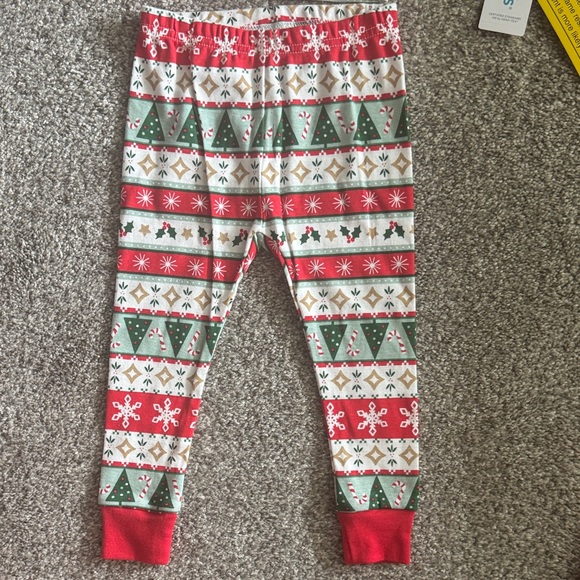 Carter's Holiday Red and Green Pajama Set - Picture 4 of 4